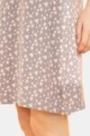 Amante Comfort Sleep Dress - Purple Floral Print — thumbnail 5